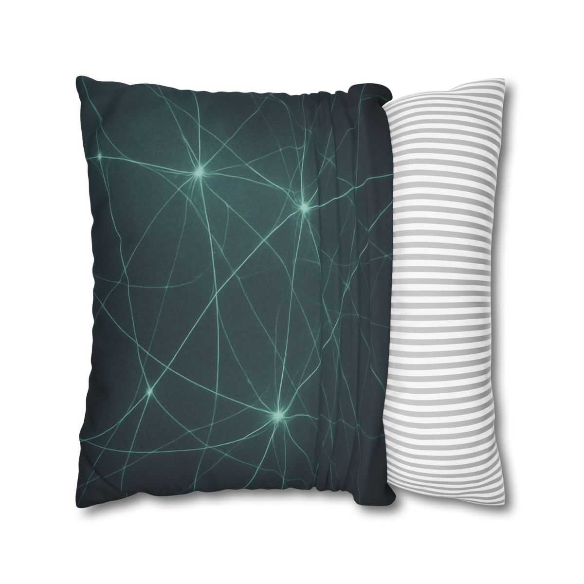 Cosmic Web Filament Glow personalized pillow covers