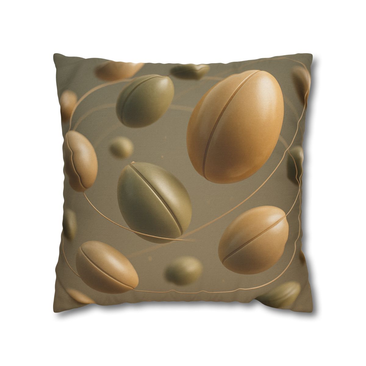 Seed Pod Orbit Cluster custom pillow cases