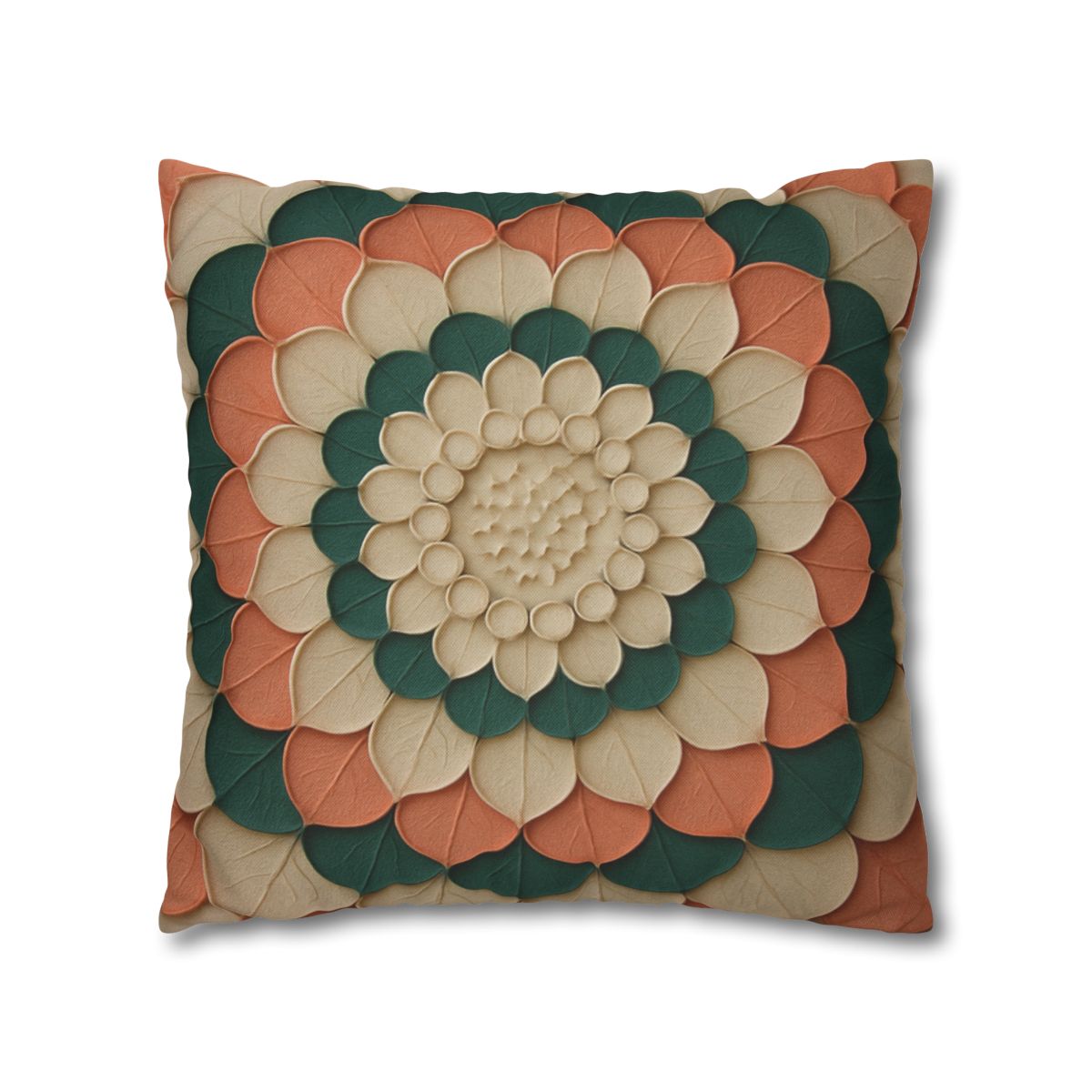 Petal Halo Mosaic designer print pillow cases