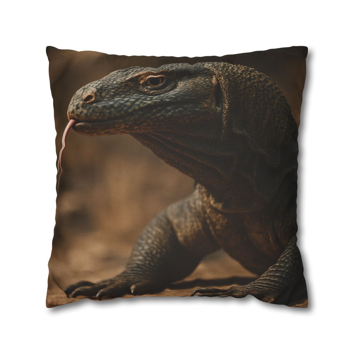 Ancient Sentinel Komodo Dragon stylish decorative pillowcases