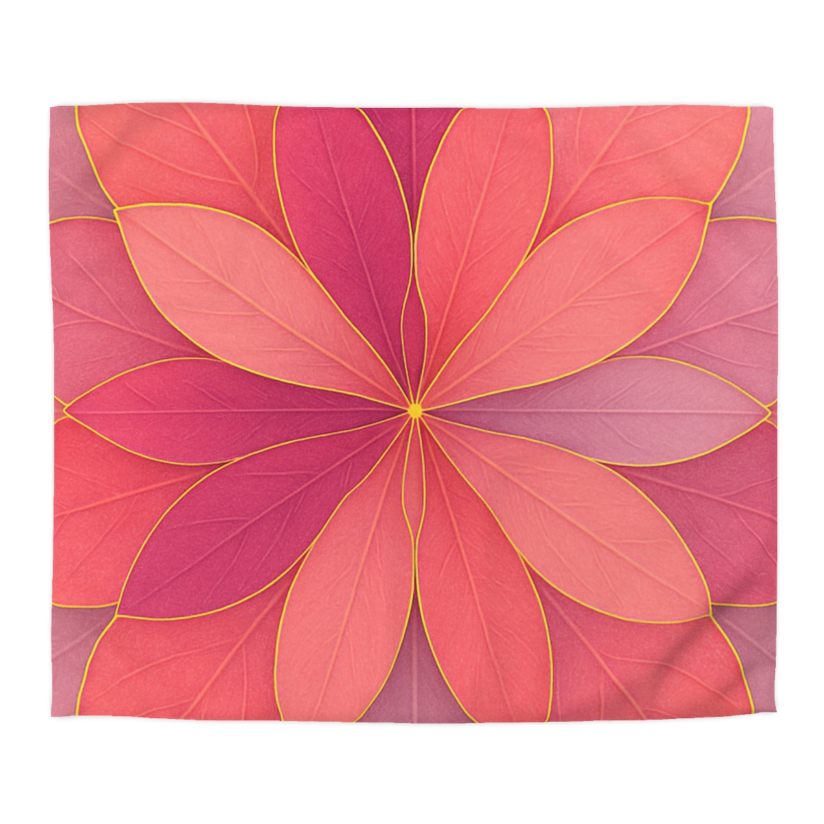 Petal Prism Overlap trendy bedroom duvets