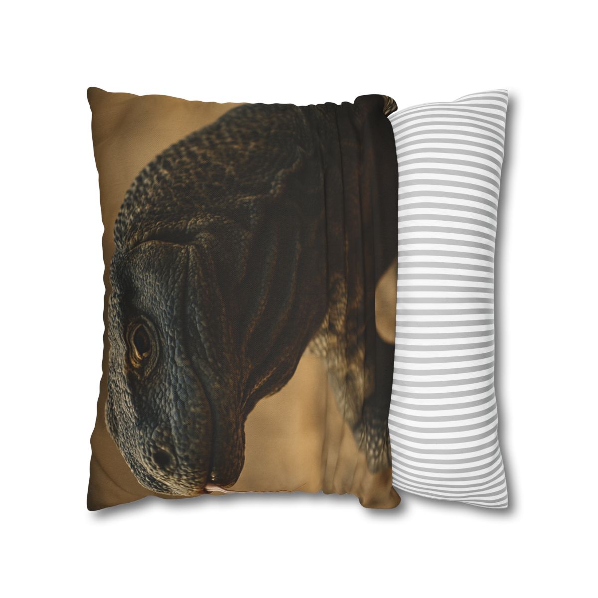 Ancient Sentinel Komodo Dragon soft cotton pillow cases