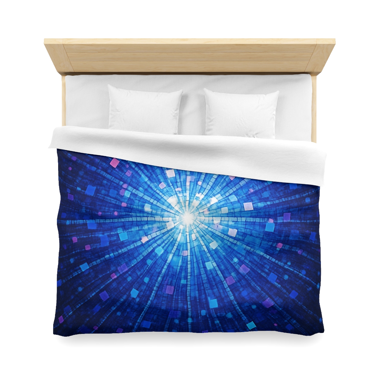 Photon Burst Mosaic custom duvets