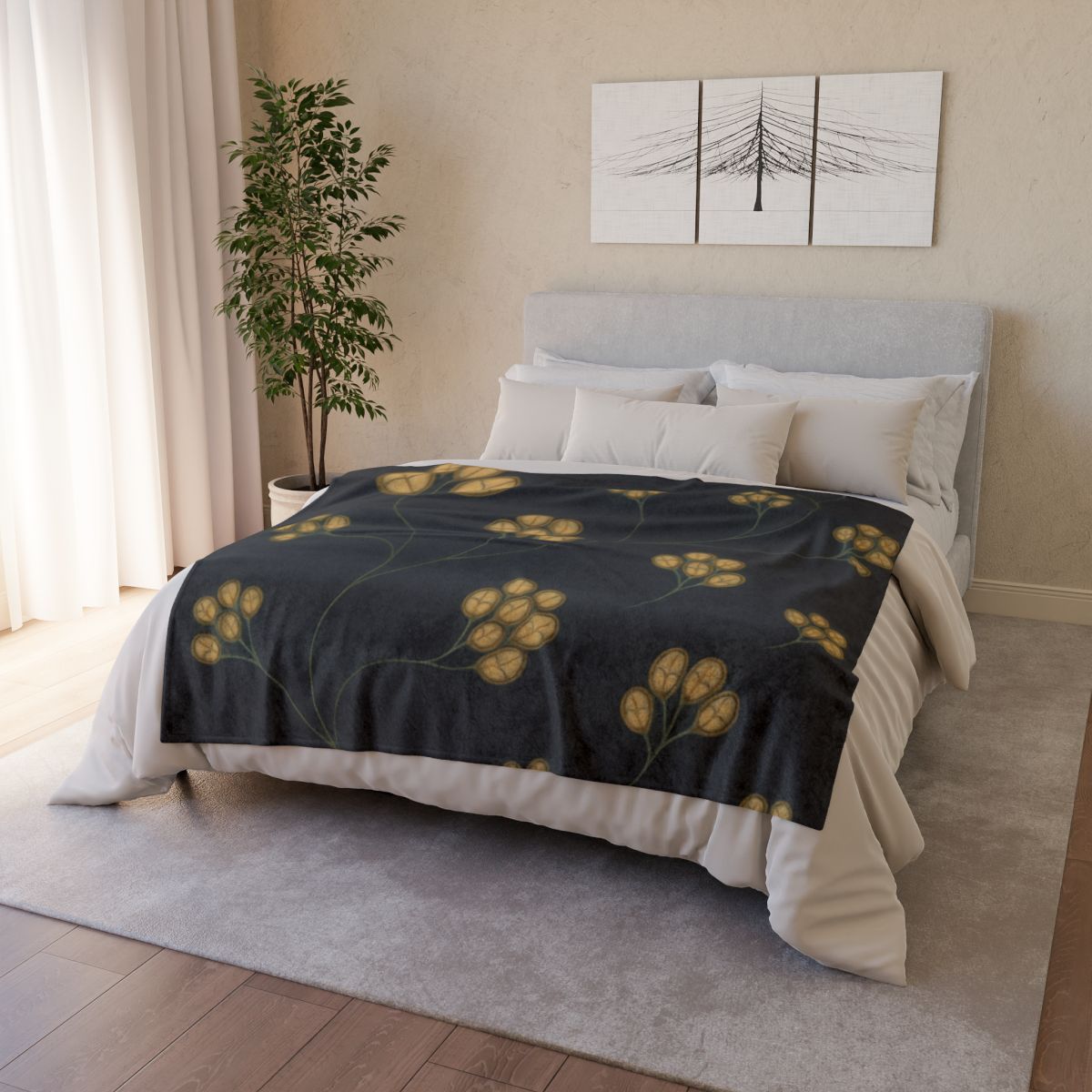 Seed Chamber Constellation decorative home blankets