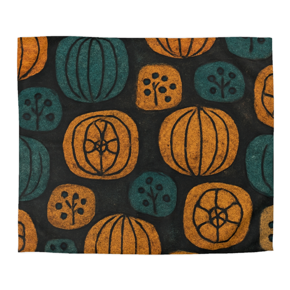 Seed Pod Mosaic designer printed duvets