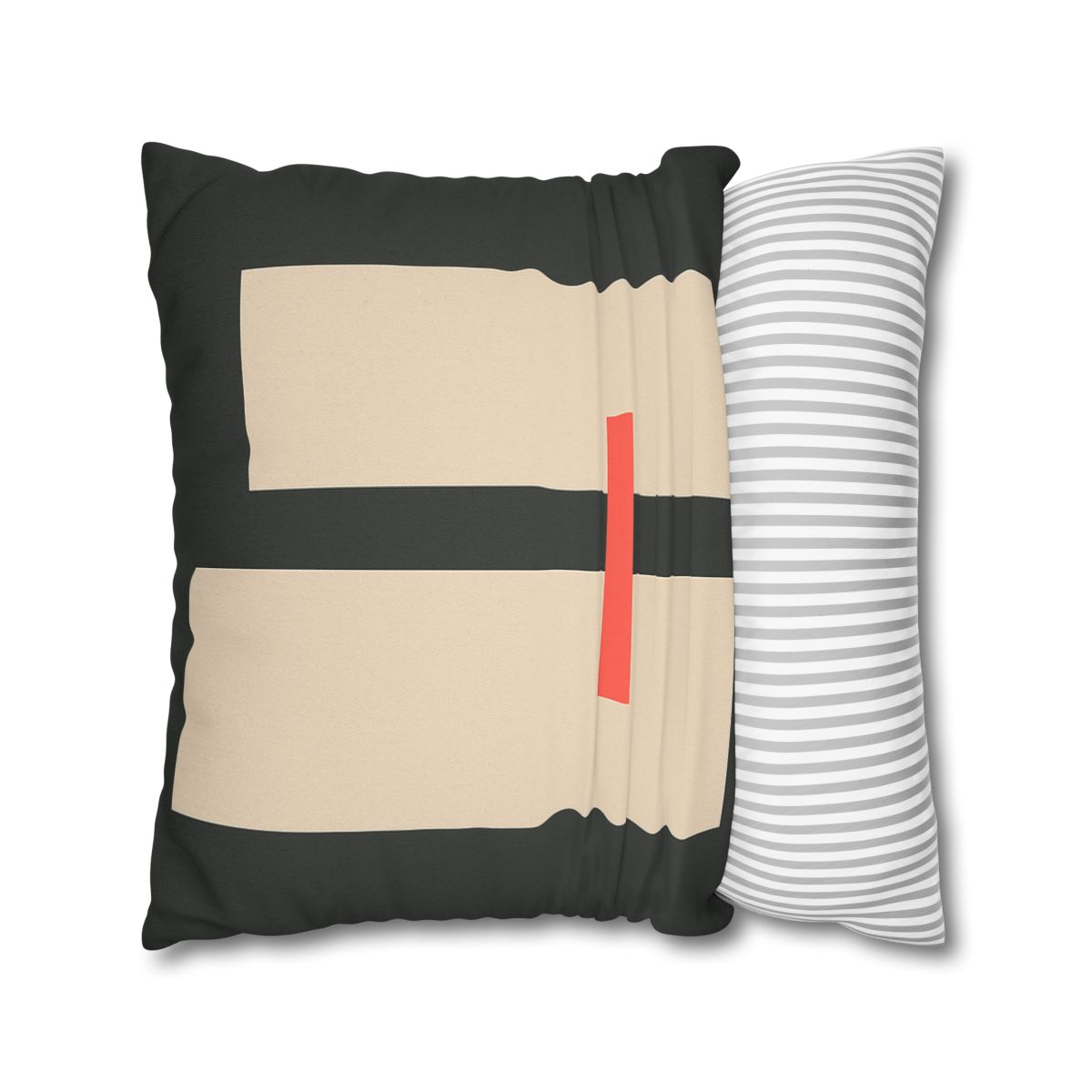 Offset Rectangle Pause personalized pillow covers