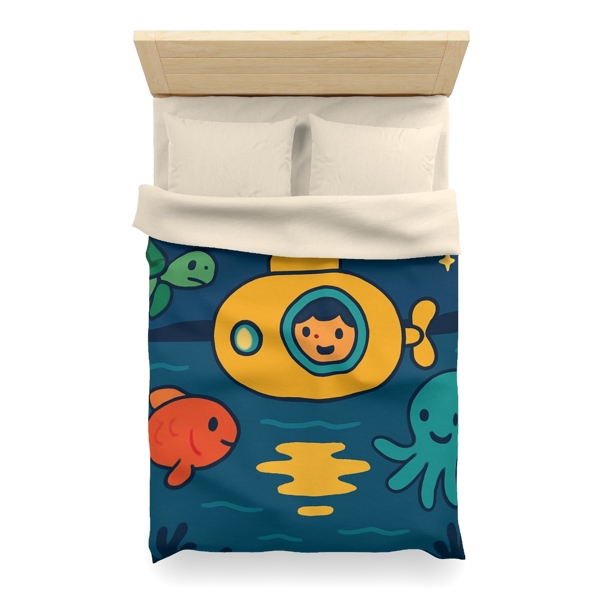 Starry Ocean Explorers stylish duvet covers