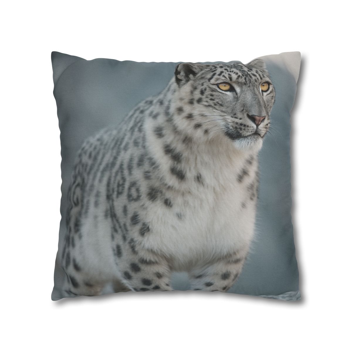 Ridge Phantom Snow Leopard custom pillow cases