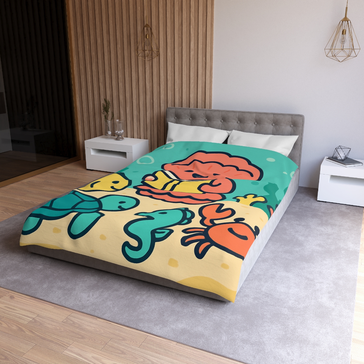 Bubble Reef Class unique patterned duvets