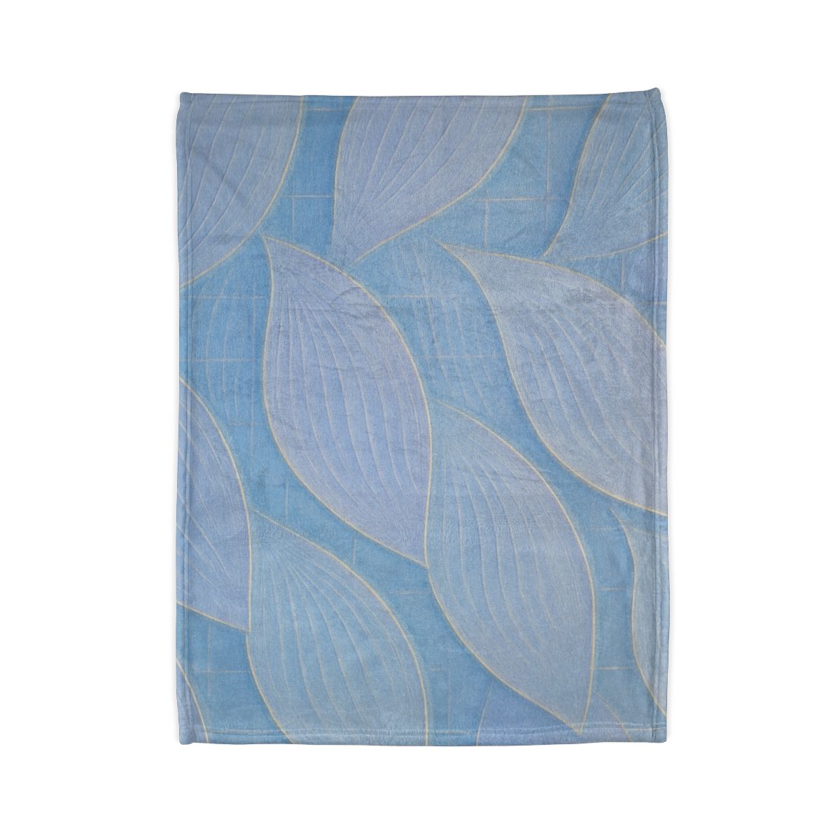 Petal Ripple Grid decorative home blankets