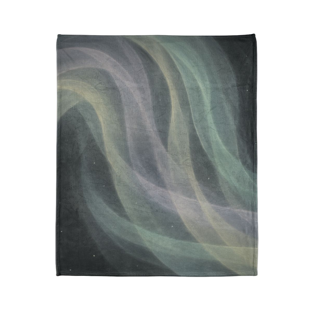 Auroral Cosmic Silk Currents trendy patterned blankets
