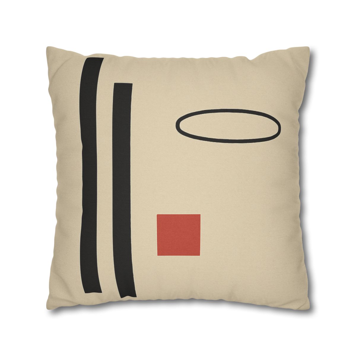 Aligned Posts With Floating Oval personalized pillow covers