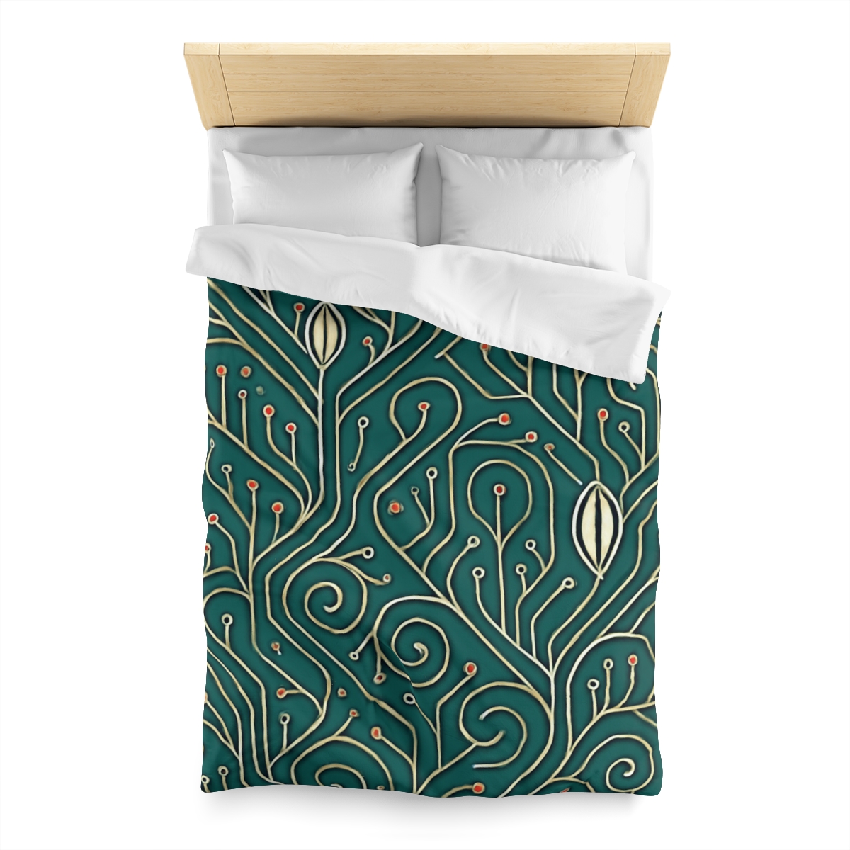 Vine Circuit Filigree duvets for gifts