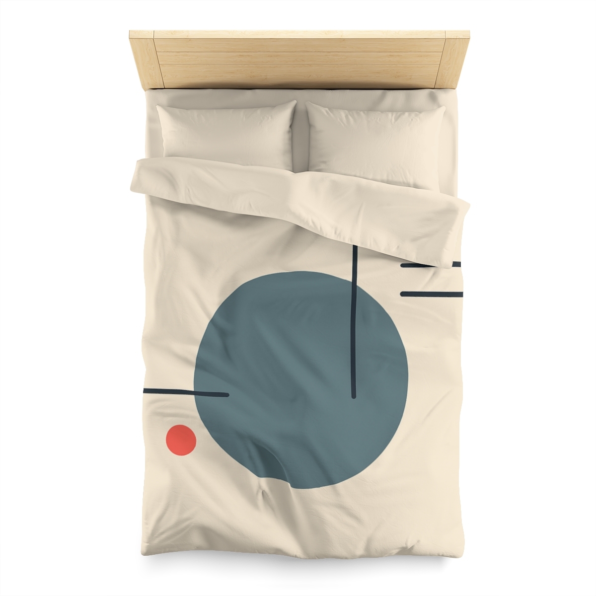 Quiet Orbit With Offset Frame warm winter duvets