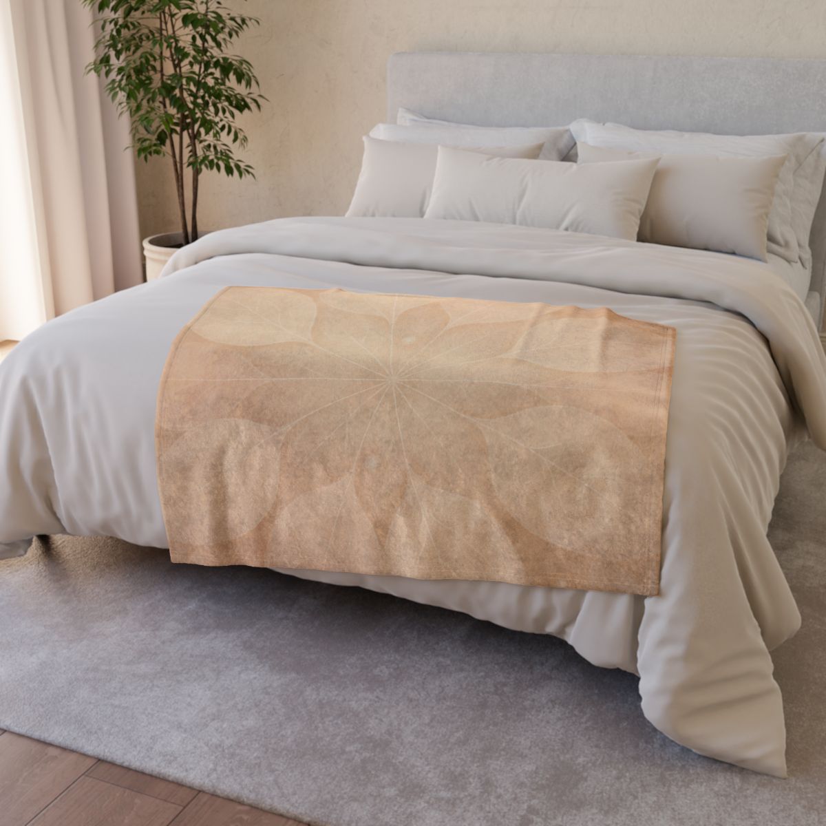 Petal Lace Constellation stylish throw blankets