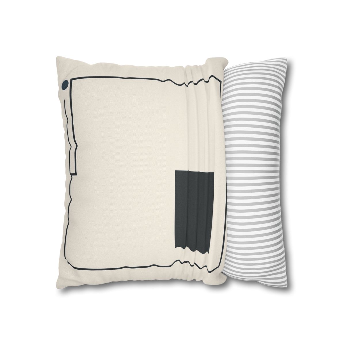 Balanced Triad With Open Frame soft cotton pillow cases