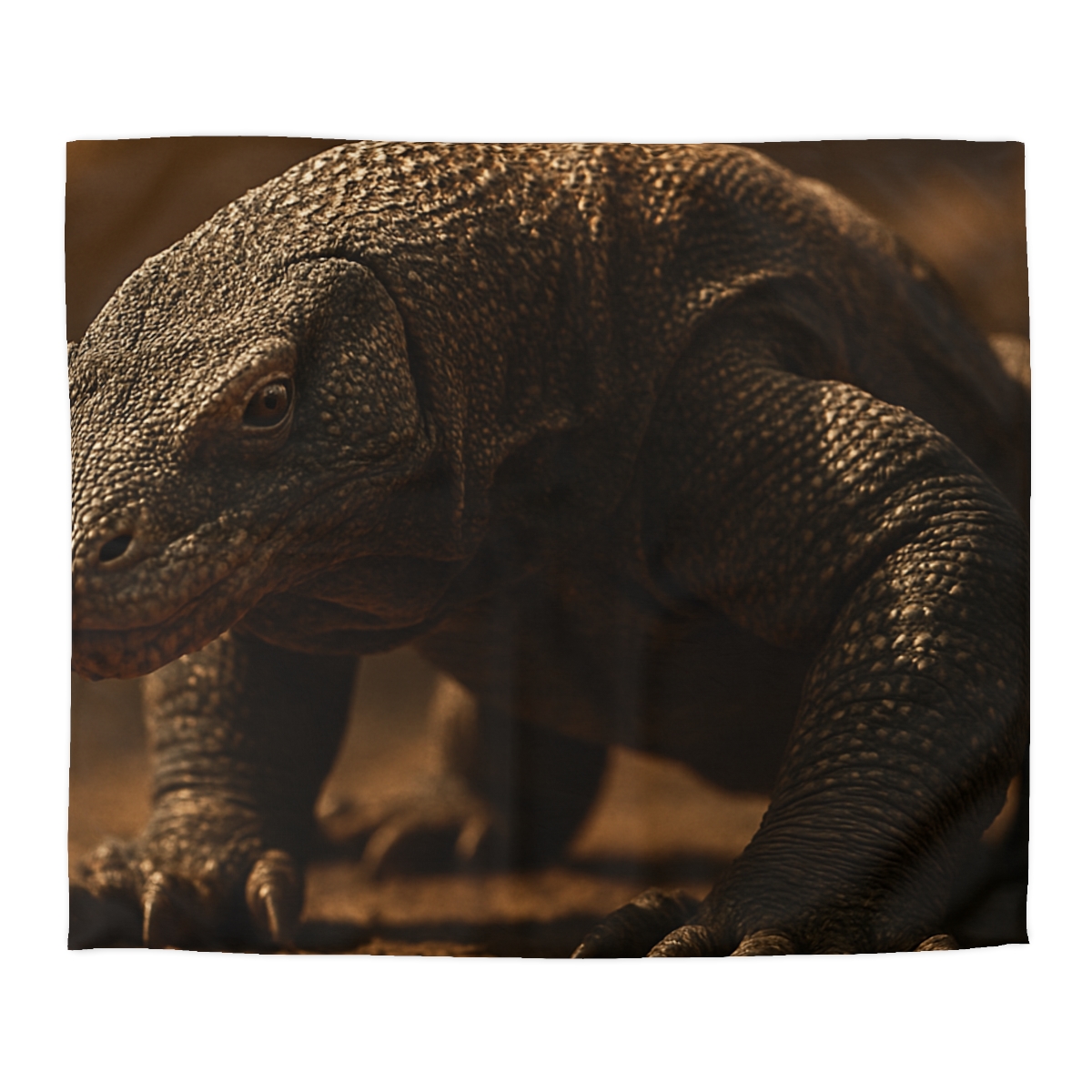 Ancient Sentinel Komodo Dragon warm winter duvets