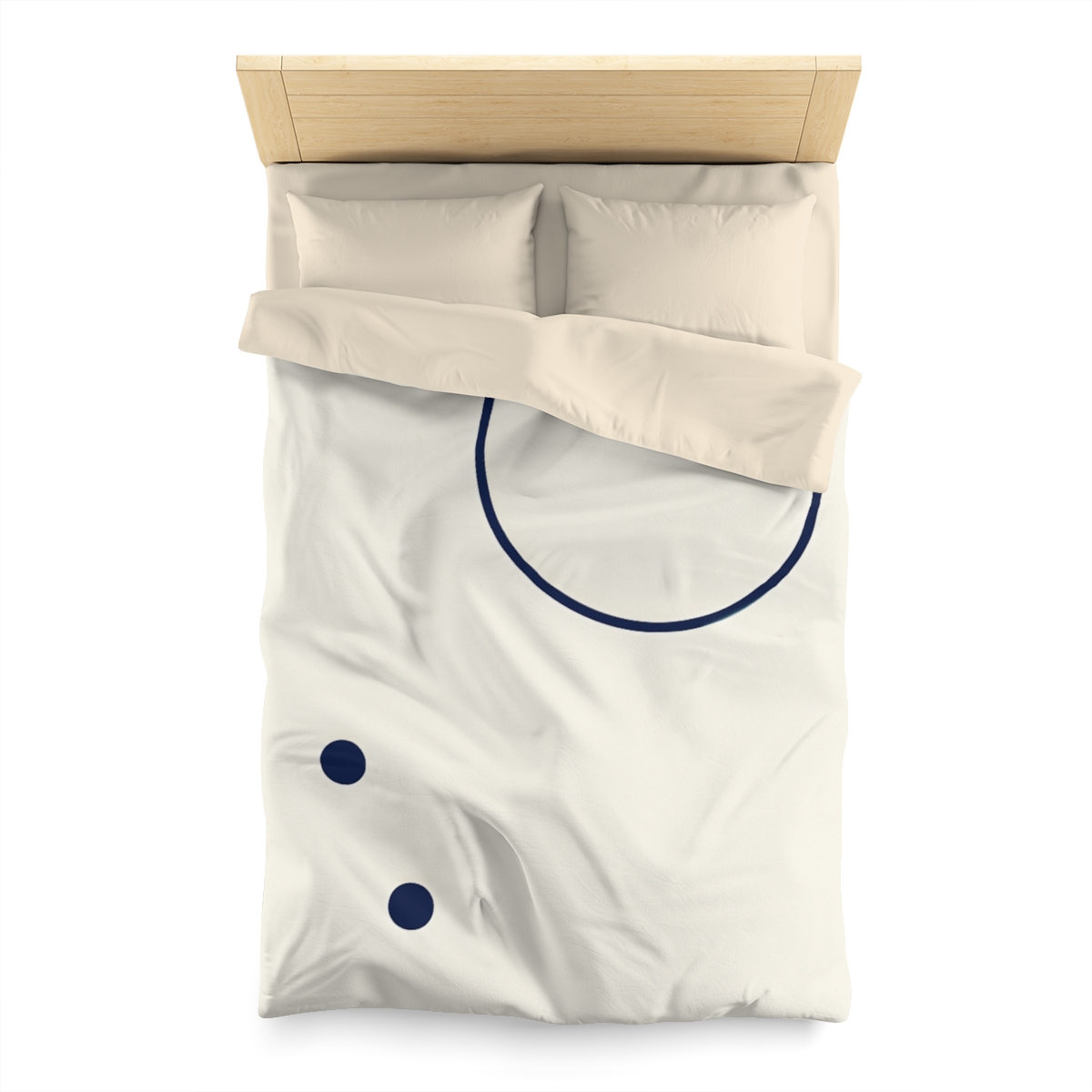 Orbiting Arc And Twin Dots soft comforter duvets