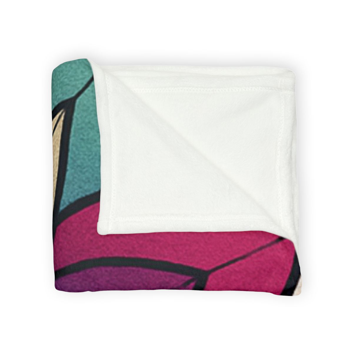 Petal Prism Overlap trendy patterned blankets