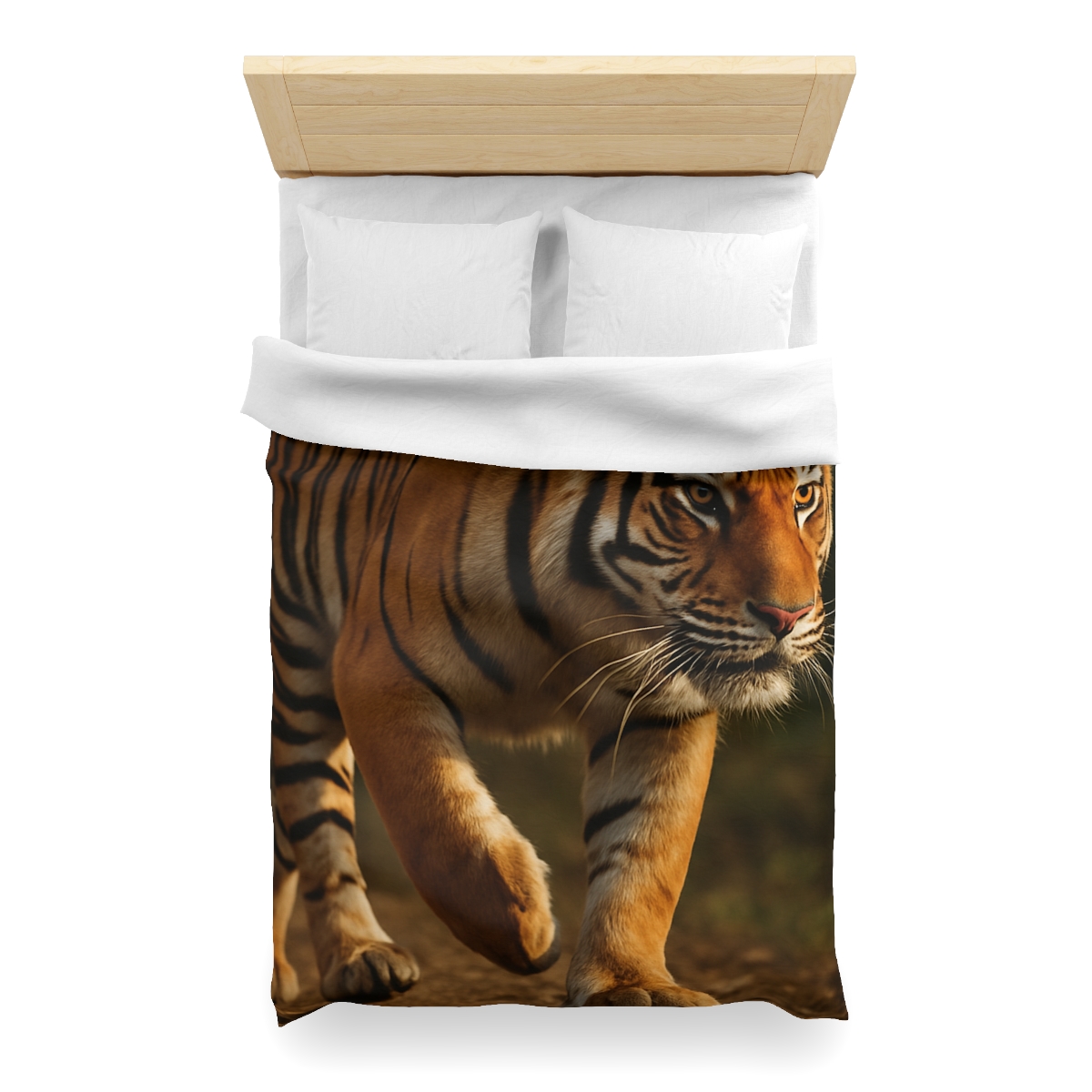 Forest Stalker Bengal Tiger custom duvets