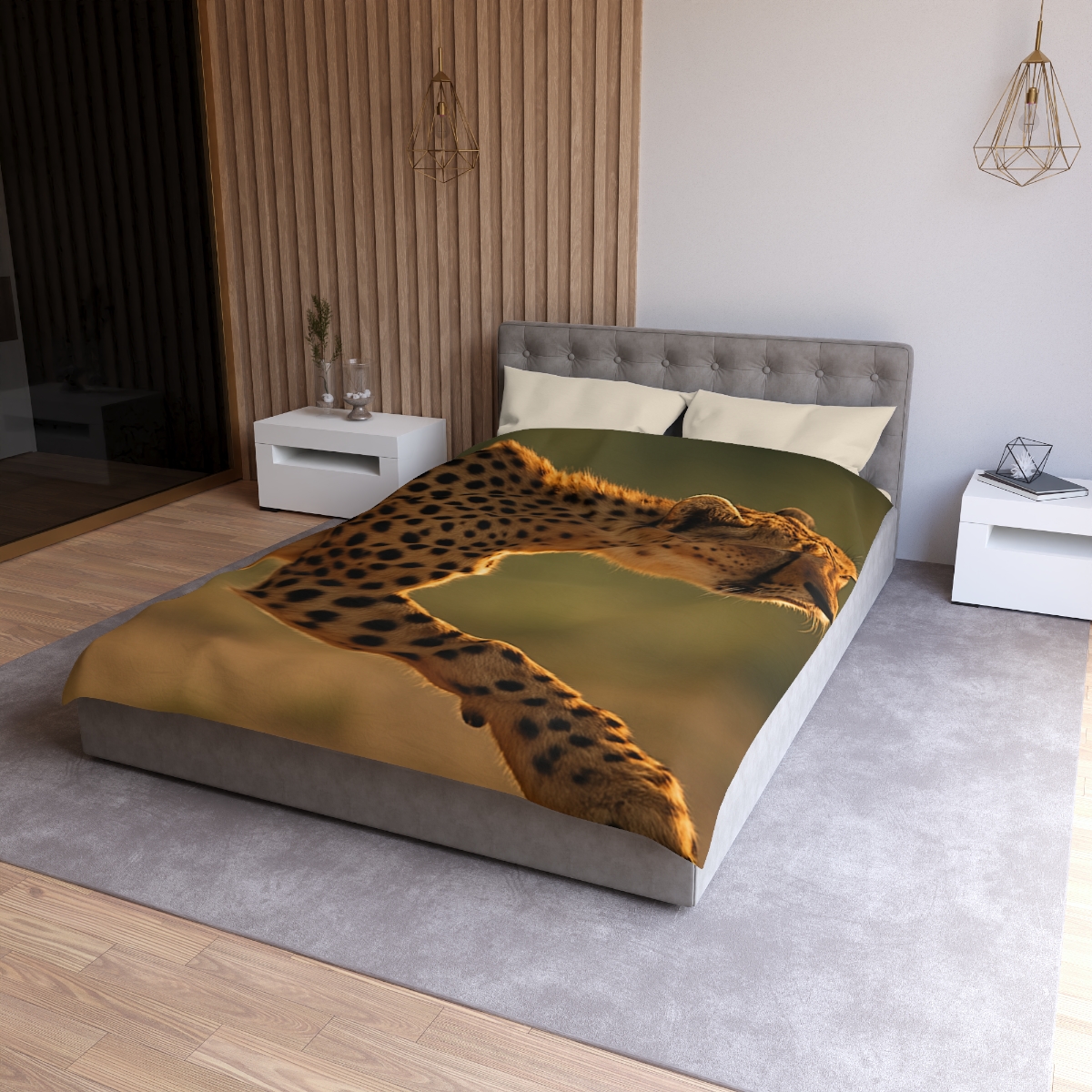 Cheetah Silent Sprint unique patterned duvets