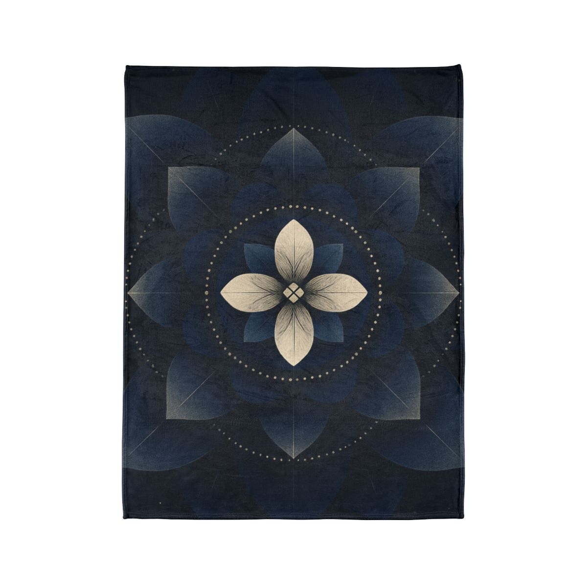 Petal Eclipse Mandala decorative home blankets