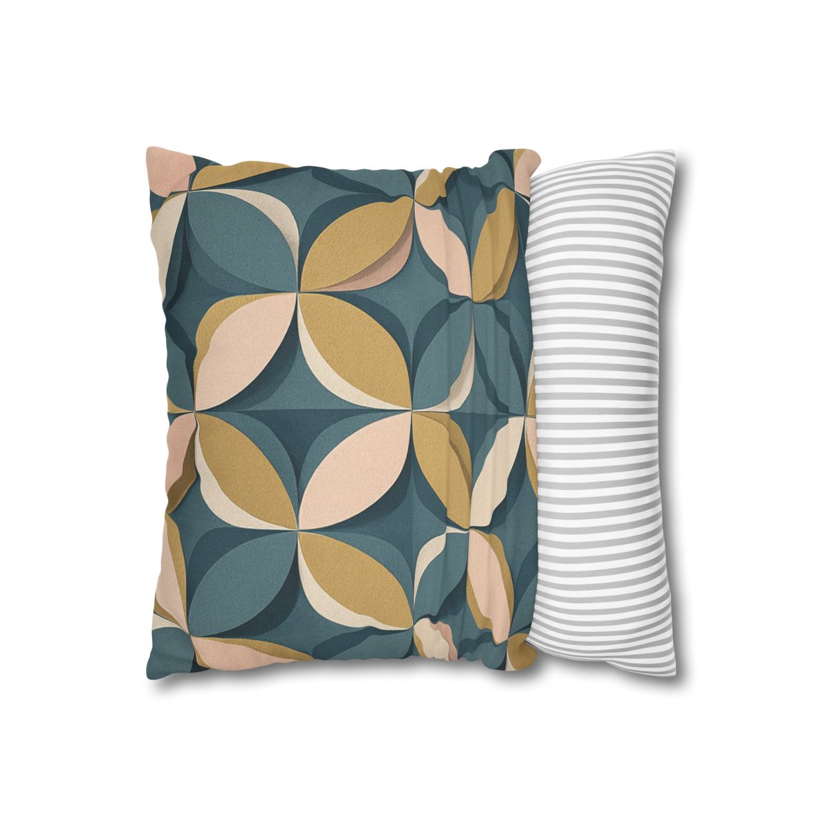 Petal Ripple Grid comfortable bedding pillow covers