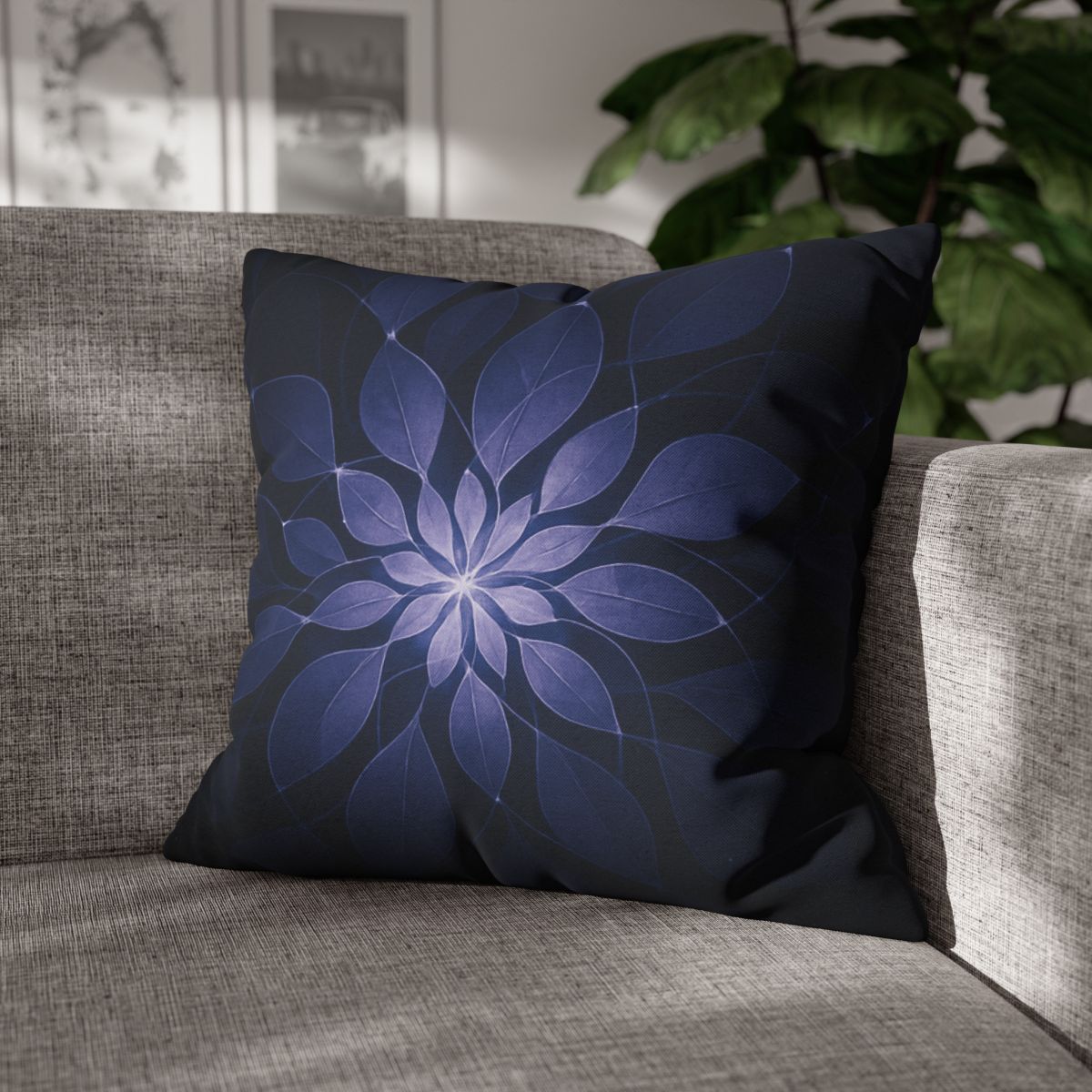 Starlit Petal Lattice soft cotton pillow cases