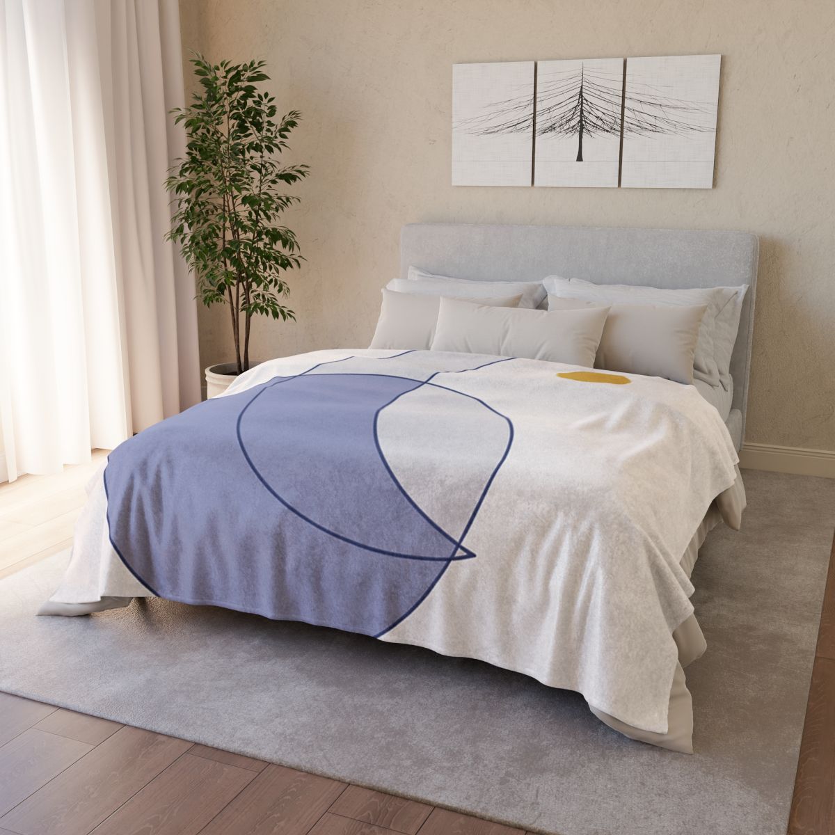 Intersecting Arc Duo unique gift blankets