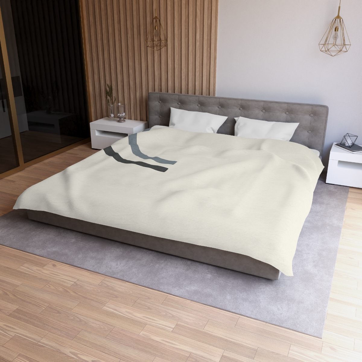 Partial Arc Corner soft comforter duvets