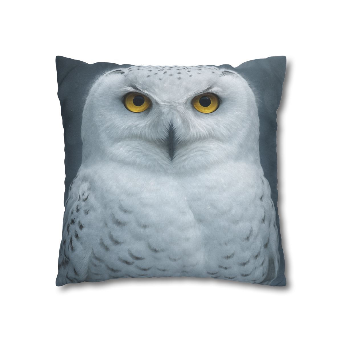 Midnight Watch Snowy Owl trendy patterned pillow cases