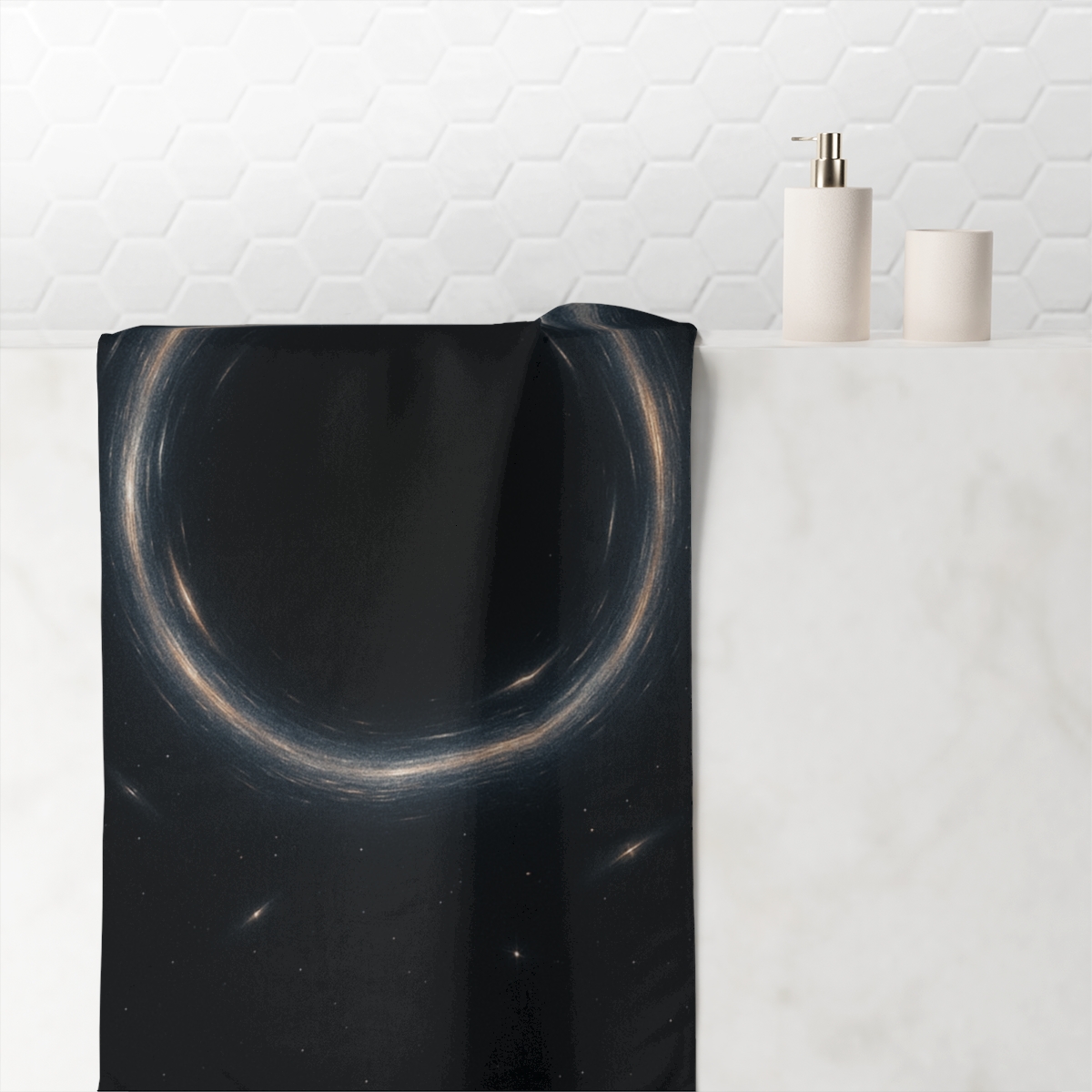 Gravitational Lensing Halo unique gift towels