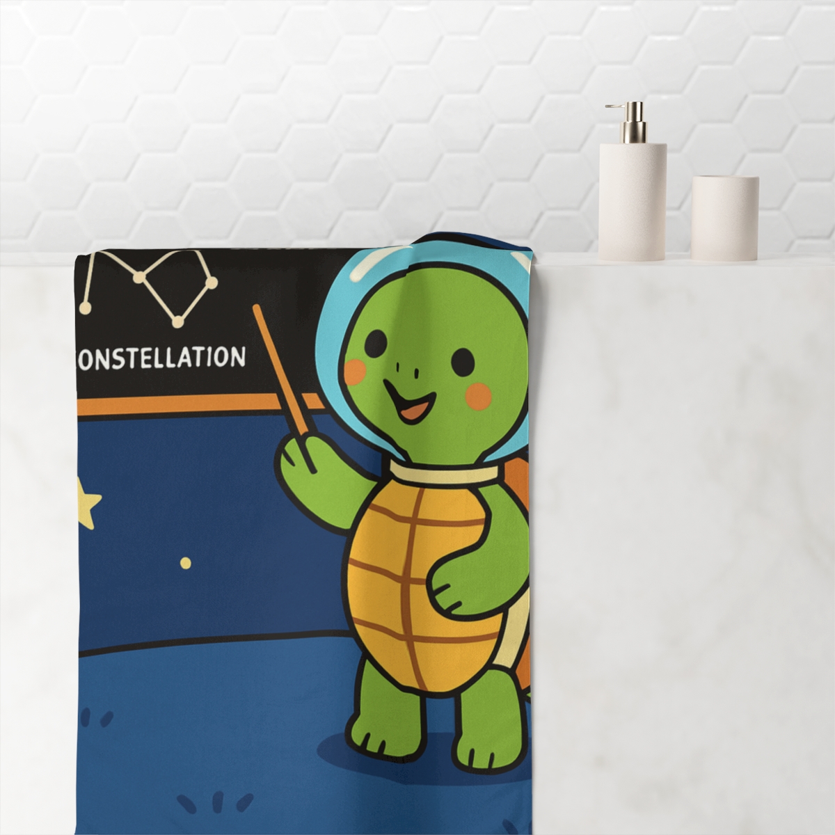 Comet Classroom Tortoise decorative home towels