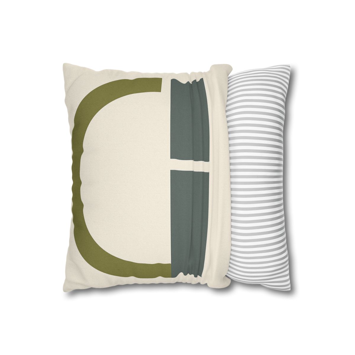 Partial Arc Over Twin Blocks designer print pillow cases