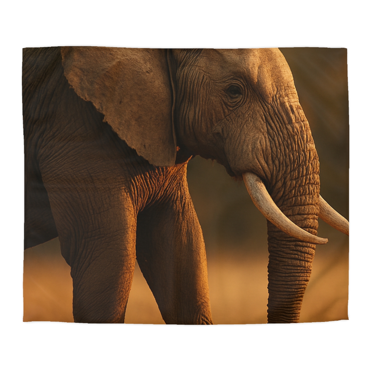 Savannah Sentinel Elephant warm winter duvets