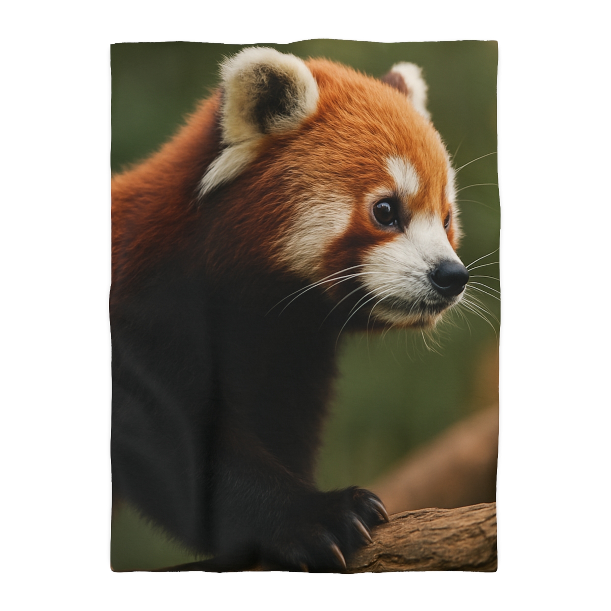 Bamboo Climber Red Panda custom duvets