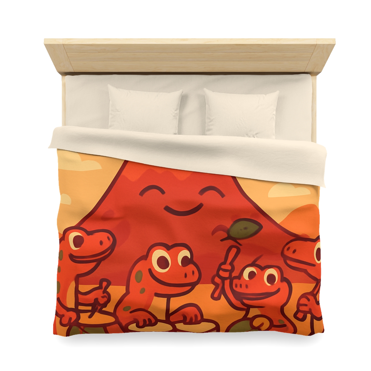 Volcano Drum Band Of The Rhythm Lizards designer printed duvets