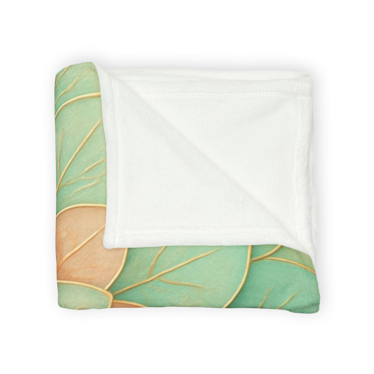 Petal Spiral Mosaic decorative home blankets