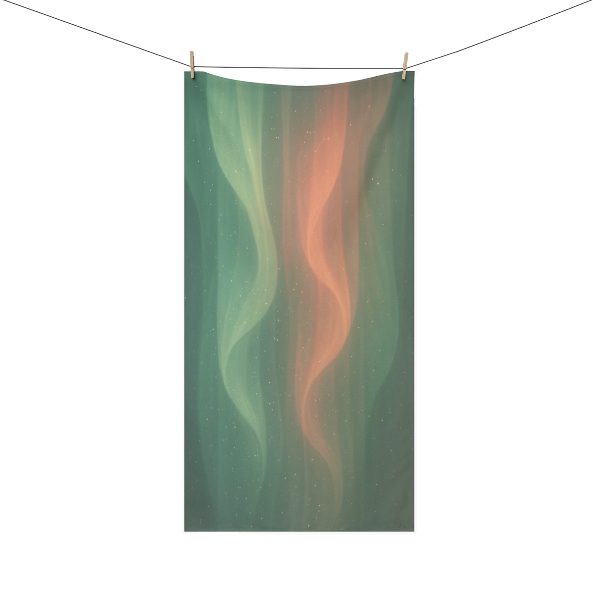 Auroral Dust Cascade soft cotton towels