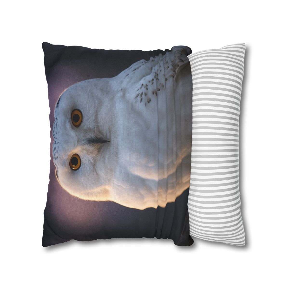 Twilight Watcher Snowy Owl unique gift pillow cases