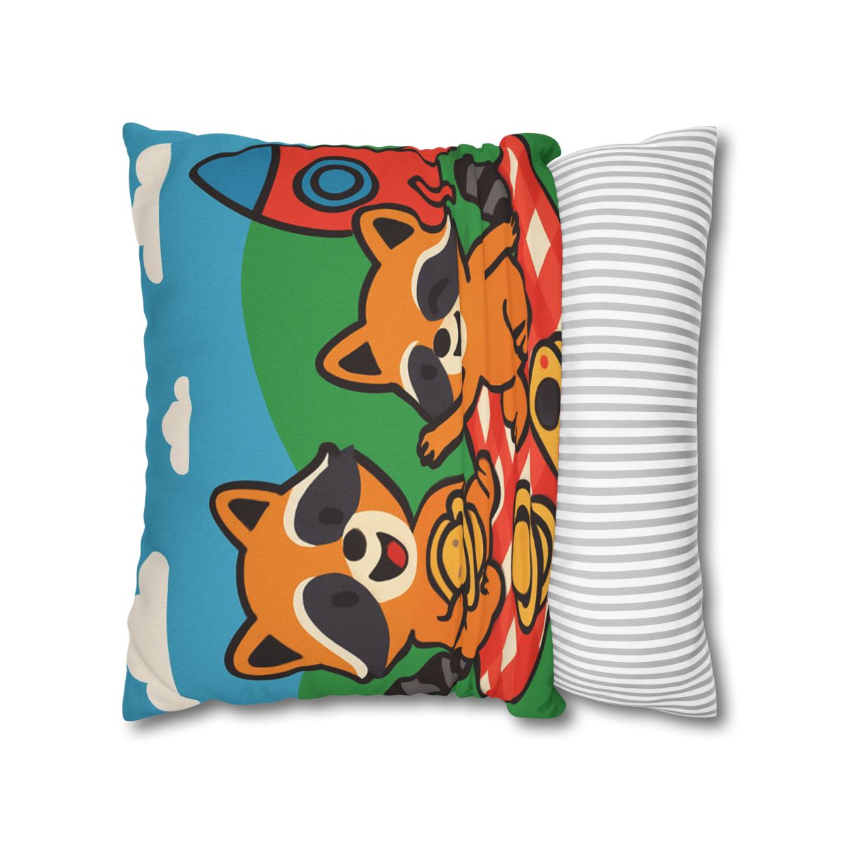 Rocket Racers Picnic custom pillow cases