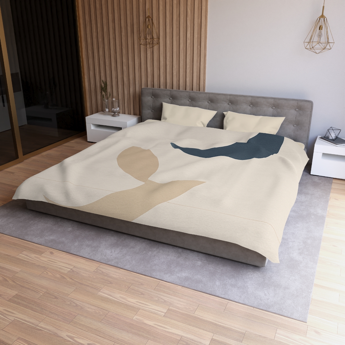 Staggered Crescent Trio warm winter duvets