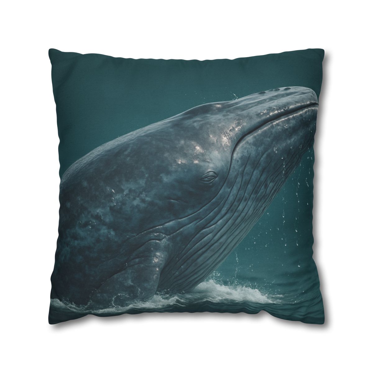Ocean Song Blue Whale comfortable bedding pillow covers