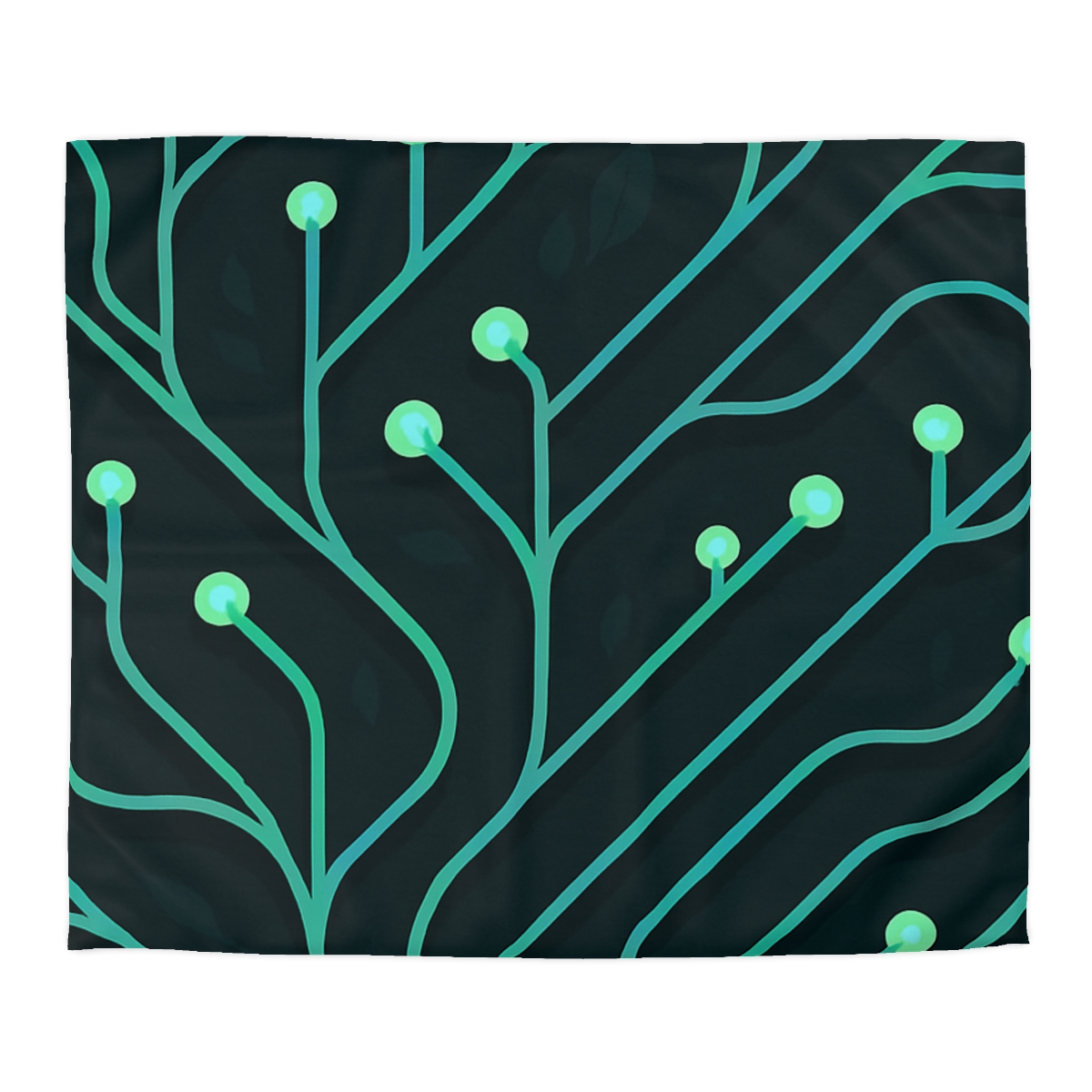 Vine Circuit Lattice soft comforter duvets