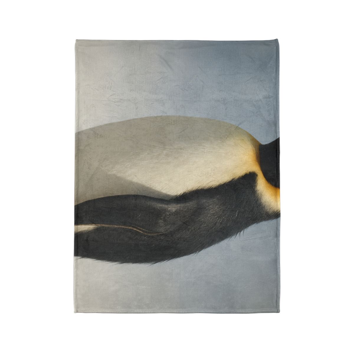 Glacier Gleam Emperor Penguin decorative home blankets