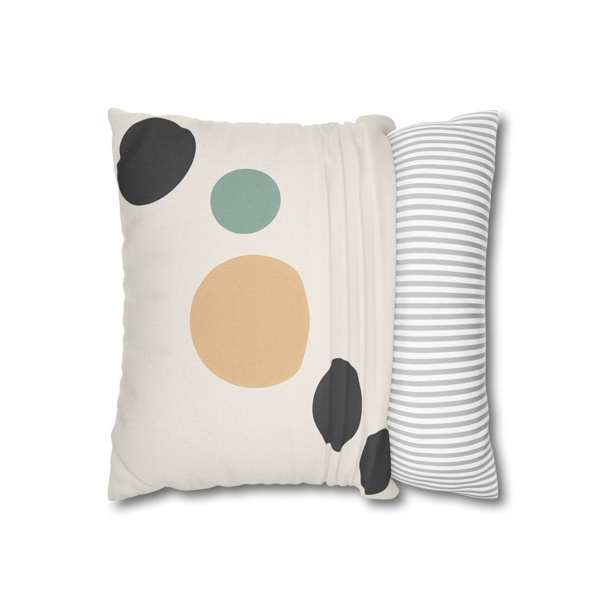Diagonal Cluster Of Five Circles stylish decorative pillowcases