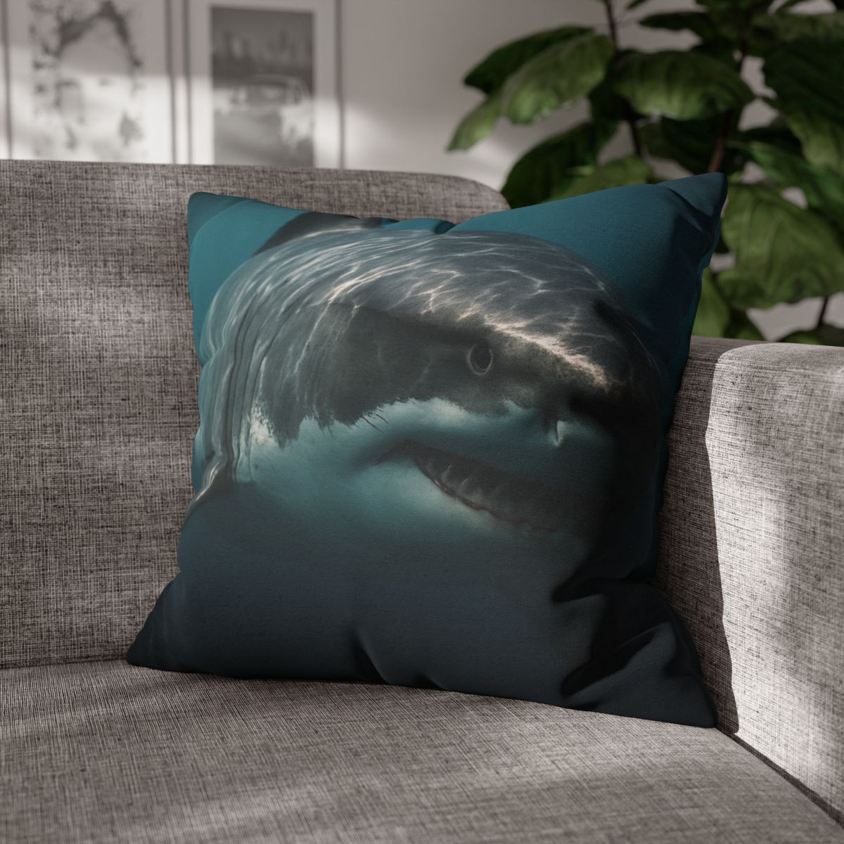 Silent Hunter Great White Shark unique gift pillow cases