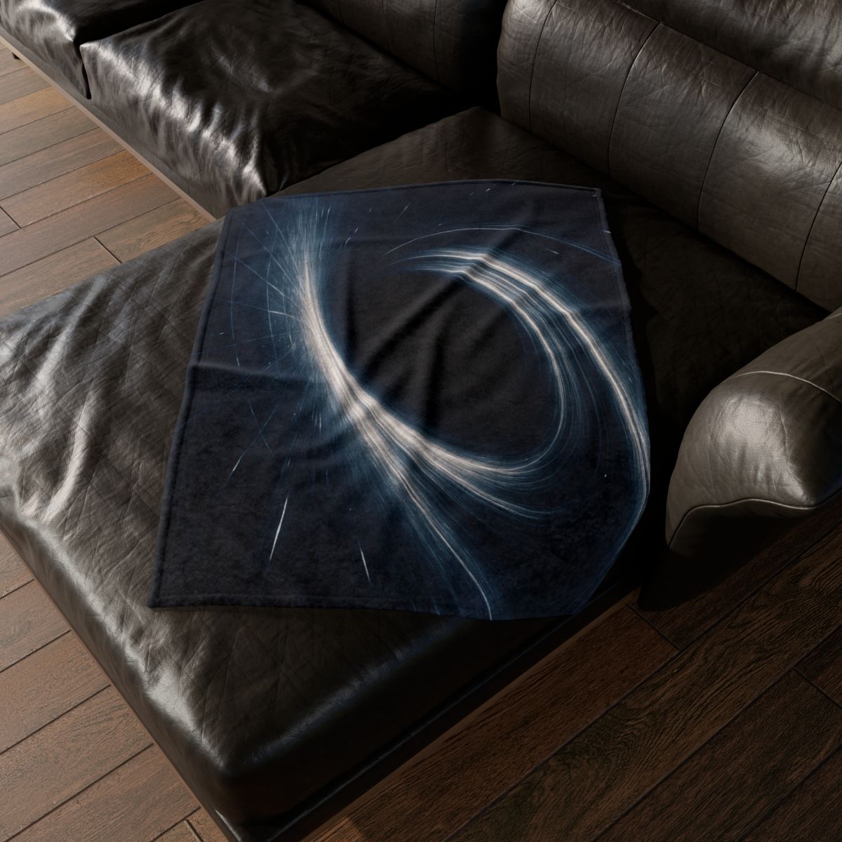 Gravity Well Vortex stylish throw blankets