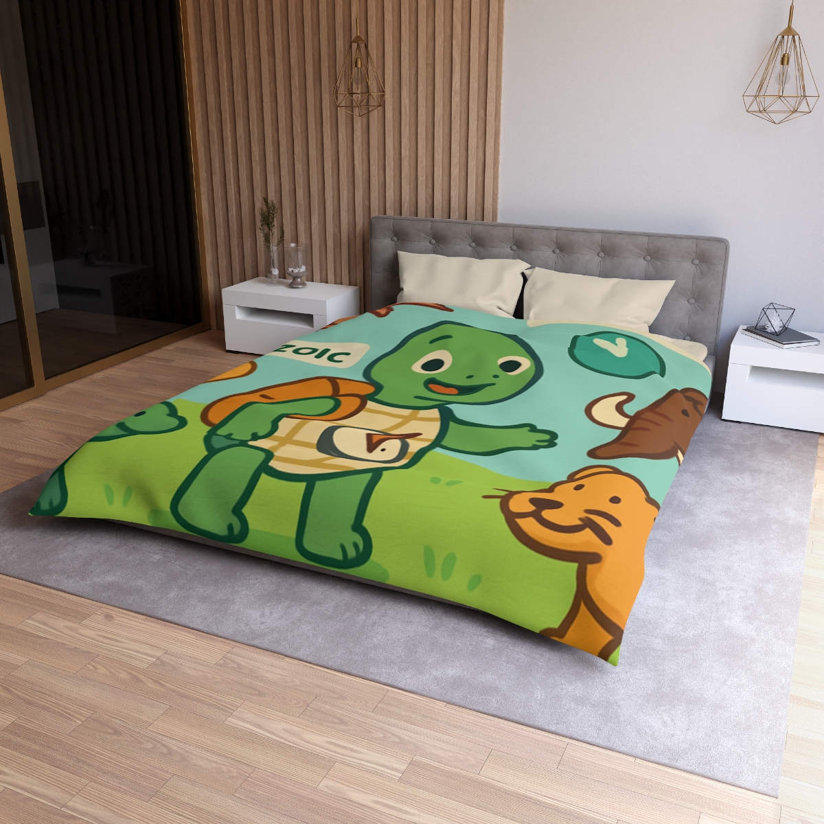 Time-Traveling Tortoise warm winter duvets