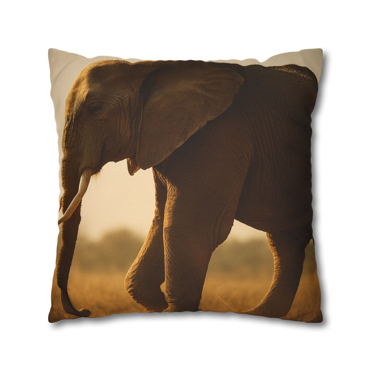 Savannah Sentinel Elephant comfortable bedding pillow covers